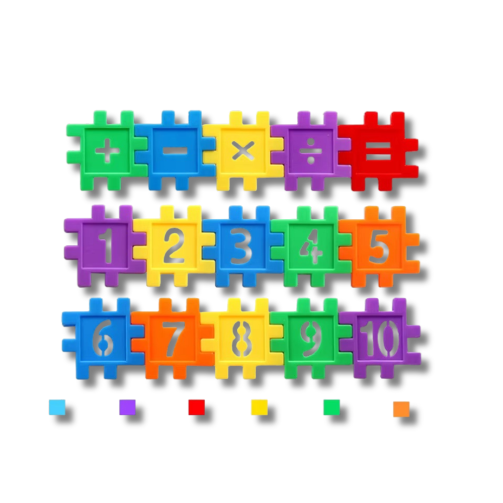 Montessori CountCraft Builder Blocks